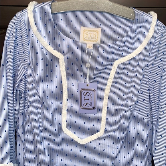 SAIL TO SABLE 😍~ Bluebell Tunic Top Shirt ~S - Picture 3 of 8